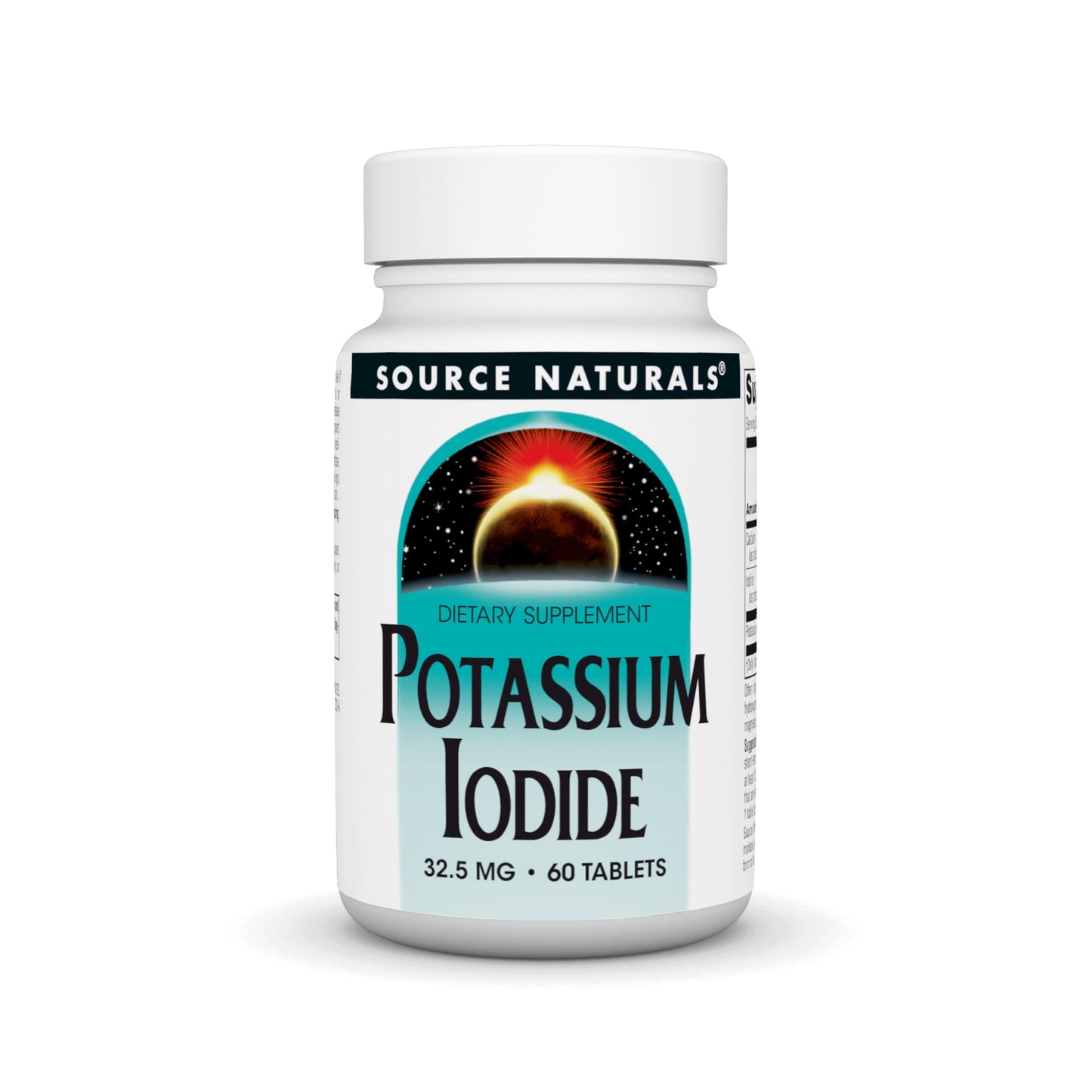 Source Naturals Potassium Iodide 32.5 mg - 60 Tablets