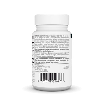 Source Naturals Potassium Iodide 32.5 mg - 60 Tablets