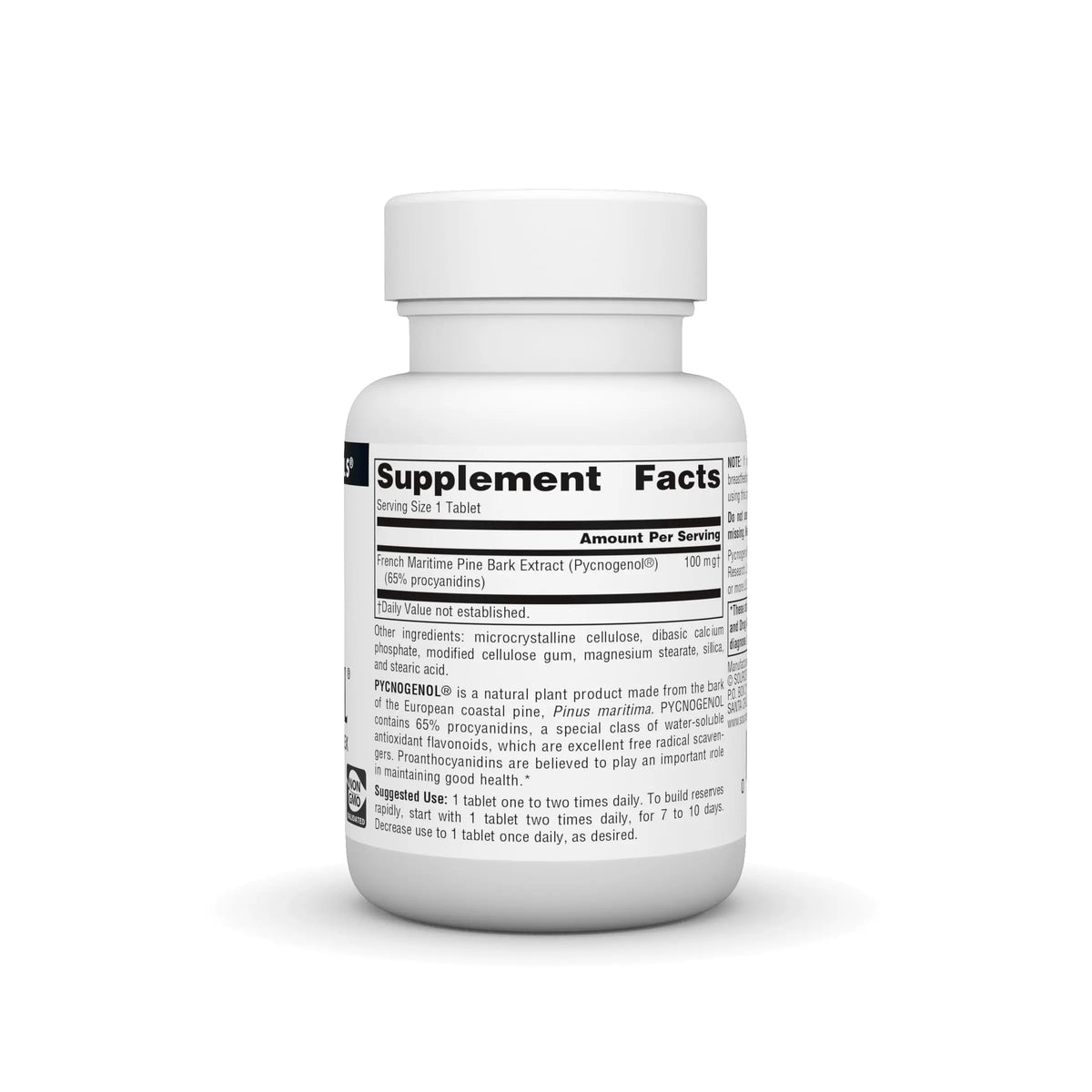 Source Naturals Pycnogenol 100 mg Proanthocyanidin Complex – 60 Tablets BritishVita | Premium UK Vitamins & Wellness Supplements