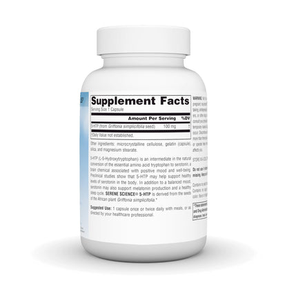 Source Naturals Serene Science 5-HTP, 100 mg - 120 Capsules