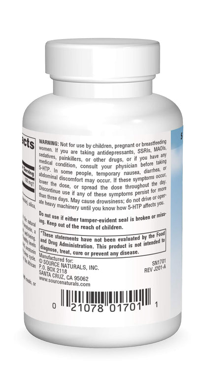 Source Naturals Serene Science 5-HTP 50 mg - 60 Capsules