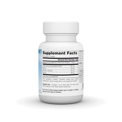 Source Naturals Serene Science GABA 125 mg Orange Lozenges – 30 Count
