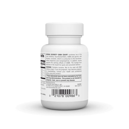 Source Naturals Serene Science GABA 125 mg Orange Lozenges – 30 Count