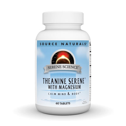 Source Naturals Serene Science L-Theanine with Magnesium & GABA - 60 Tablets