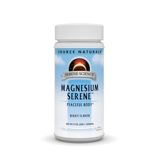 Source Naturals Serene Science Magnesium Serene Berry – 9 oz BritishVita | Premium UK Vitamins & Wellness Supplements
