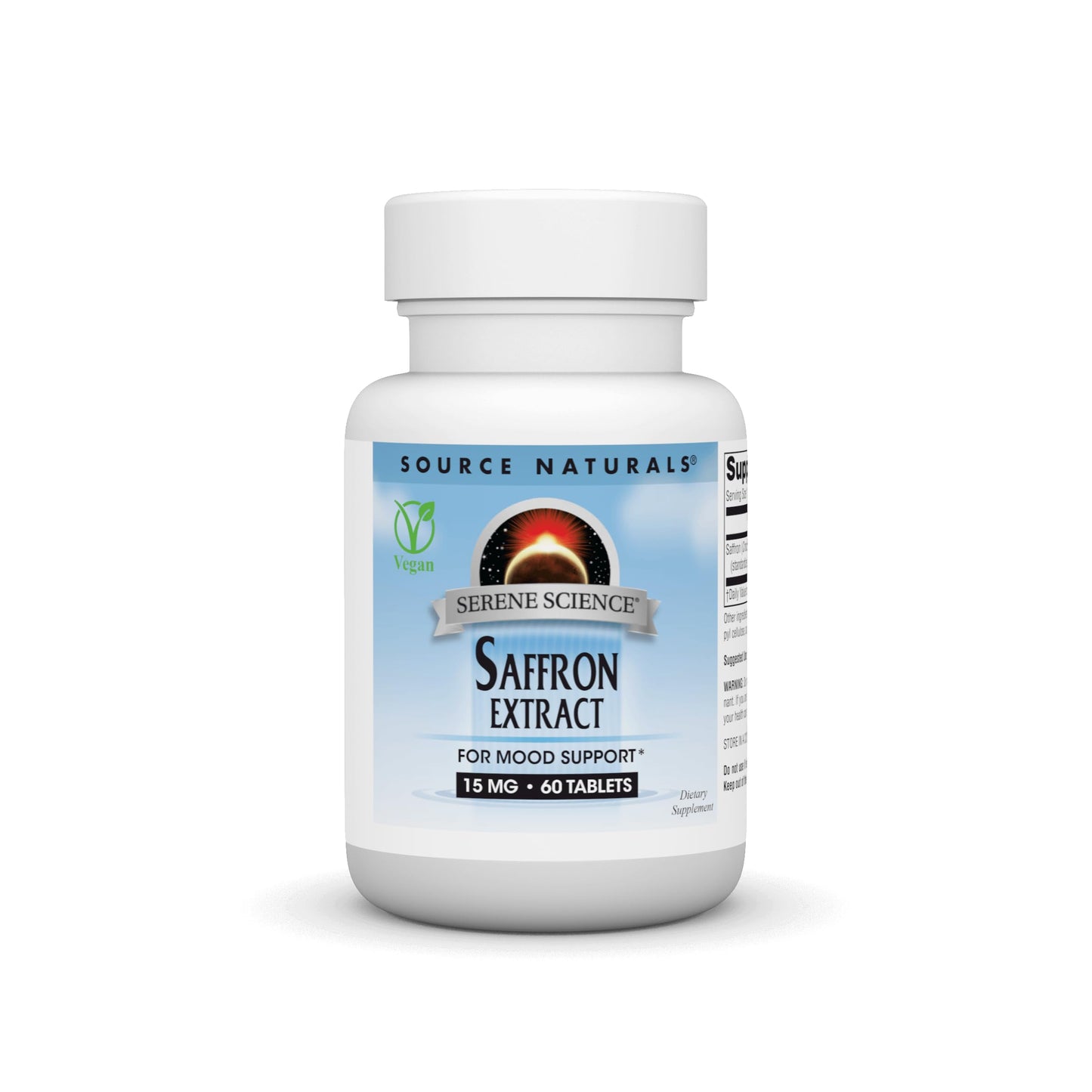 Source Naturals Serene Science Saffron Extract for Mood Support - 60 Tablets