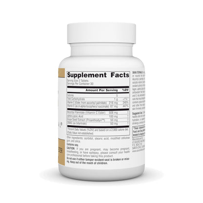 Source Naturals Skin Eternal Tablet – DMAE, Lipoic Acid & C Ester (60)