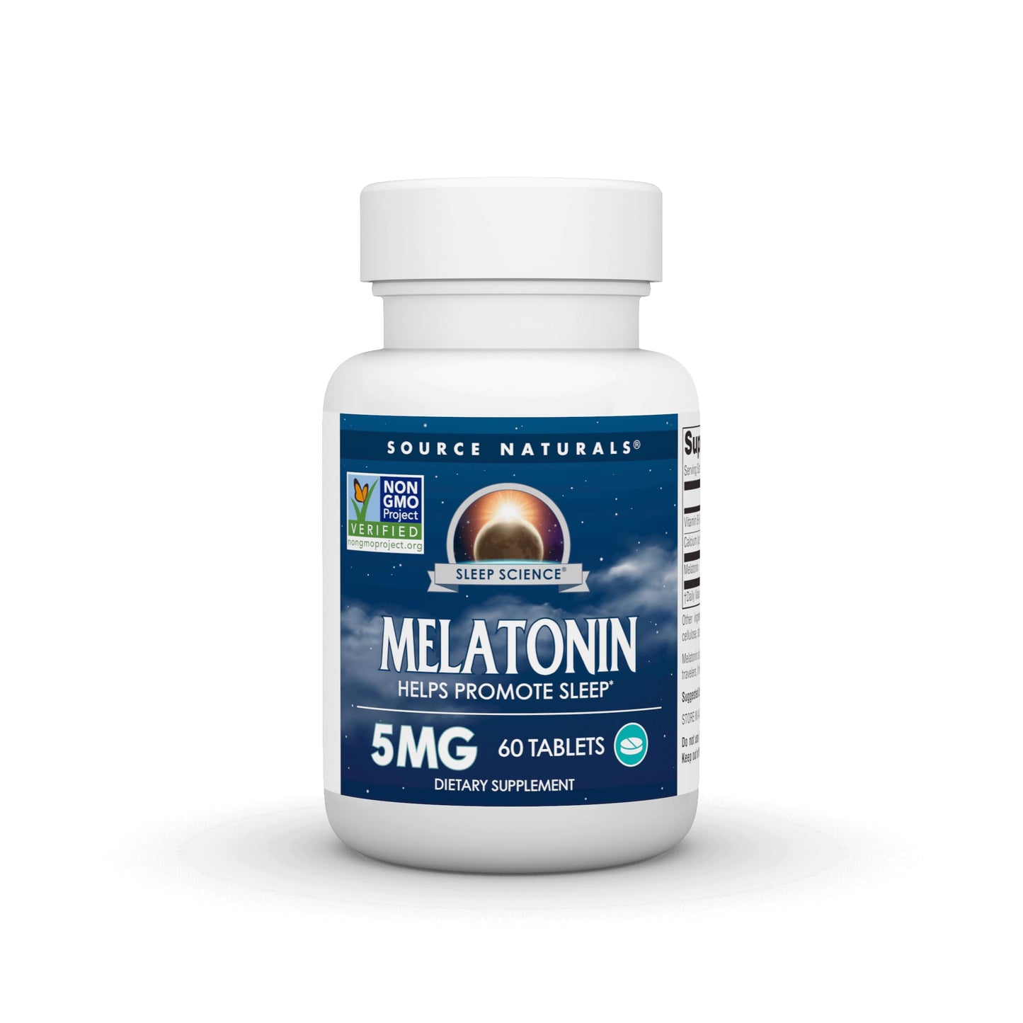 Source Naturals Sleep Science Melatonin 5 mg - 60 Tablets | Helps Promote Sleep*