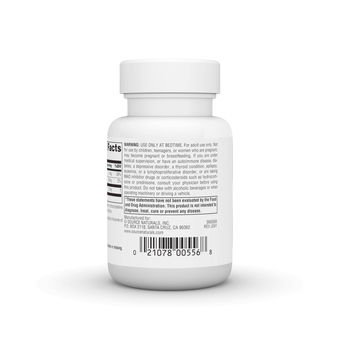 Source Naturals Sleep Science Melatonin 5 mg - 60 Tablets | Helps Promote Sleep*