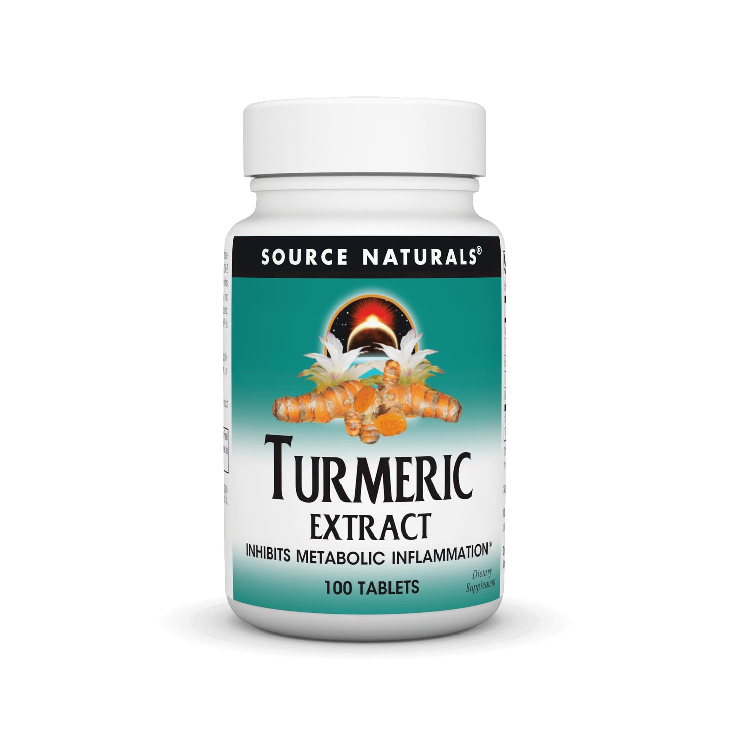 Source Naturals Turmeric Extract 95% Curcumin – Supports Inflammatory Response (100 Tablets)