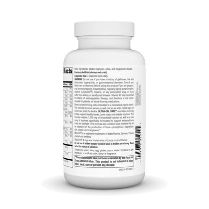 Source Naturals Ultra-Cal 1000 Calcium - Bone Health, 120 Capsules