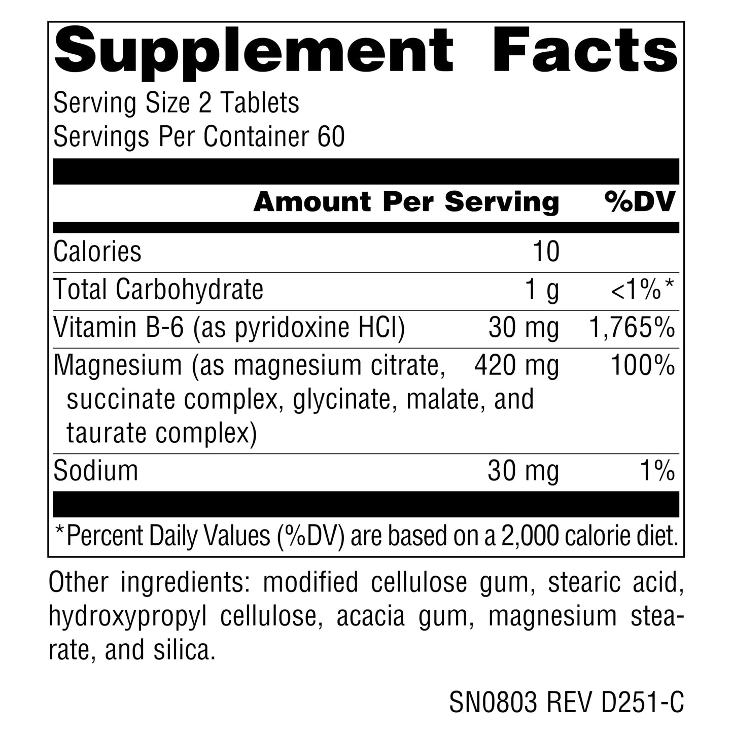 Source Naturals Ultra-Mag 5-in-1 Magnesium | Relaxes Muscles & Calms Nerves | 120 Vegan Tablets