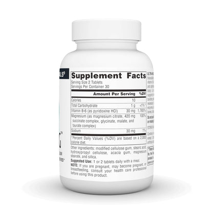 Source Naturals Ultra-Mag 5-in-1 Magnesium – 60 Vegan Tablets | Relaxes Muscles & Calms Nerves
