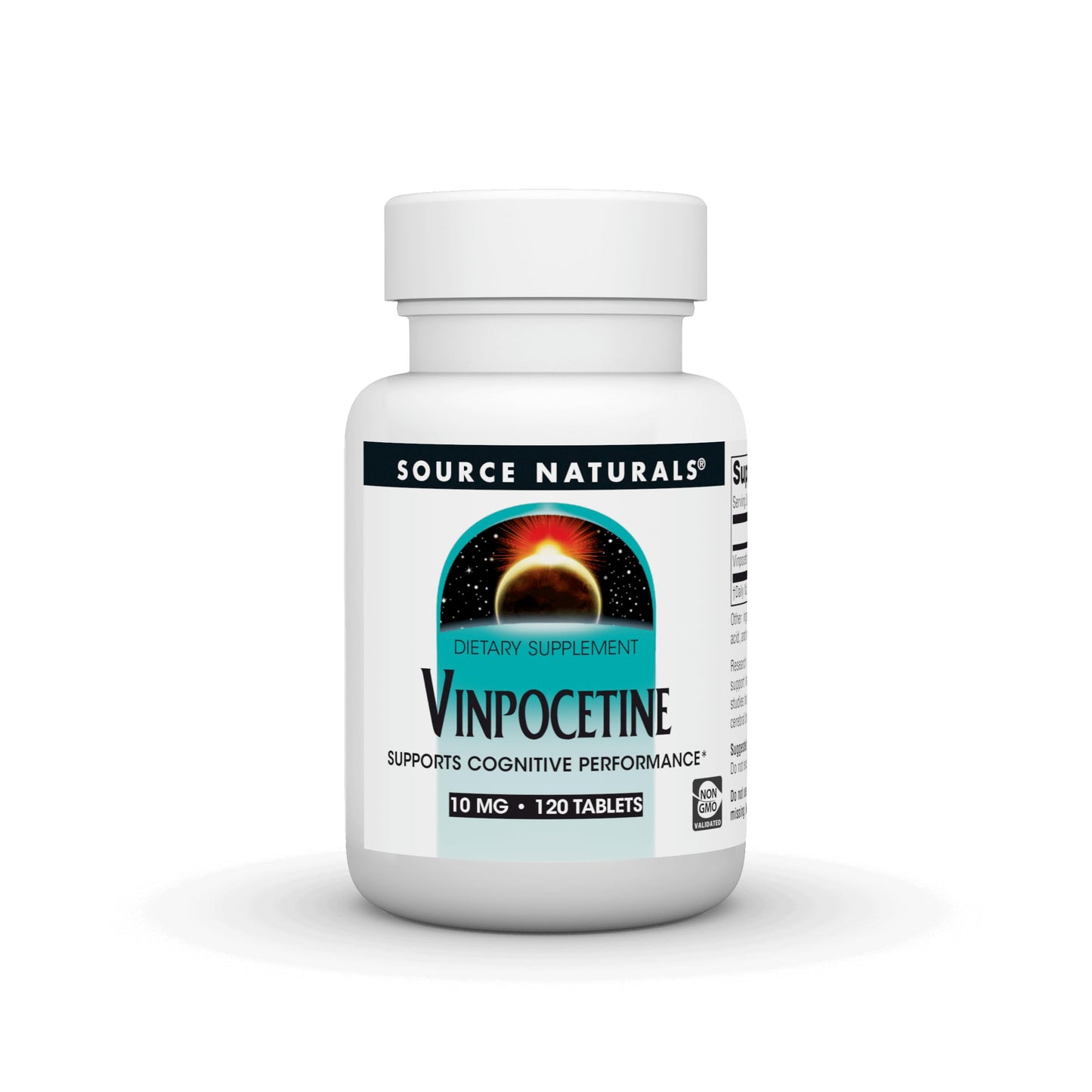 Source Naturals Vinpocetine 10 mg Tablets - 120 ct | Cognitive Support