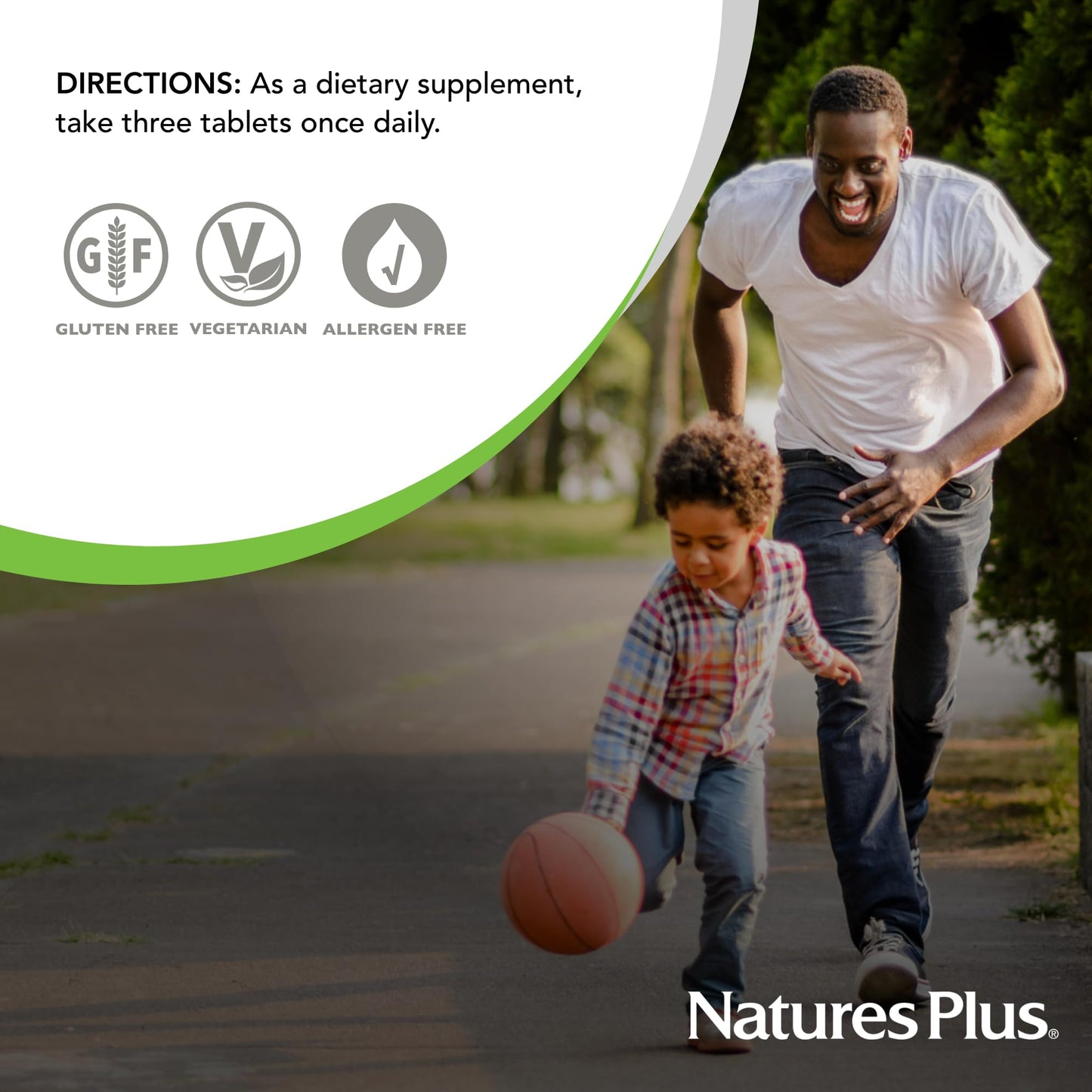NaturesPlus Source of Life Gold Multivitamin – 180 Tablets | D3 & B12 | Blood, Bone & Immune Support | Vegetarian & Gluten Free | 60 Servings