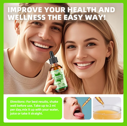 Soursop Graviola Liquid Drops 1800mg – Immune Support, Sleep & Liver (2 fl oz)