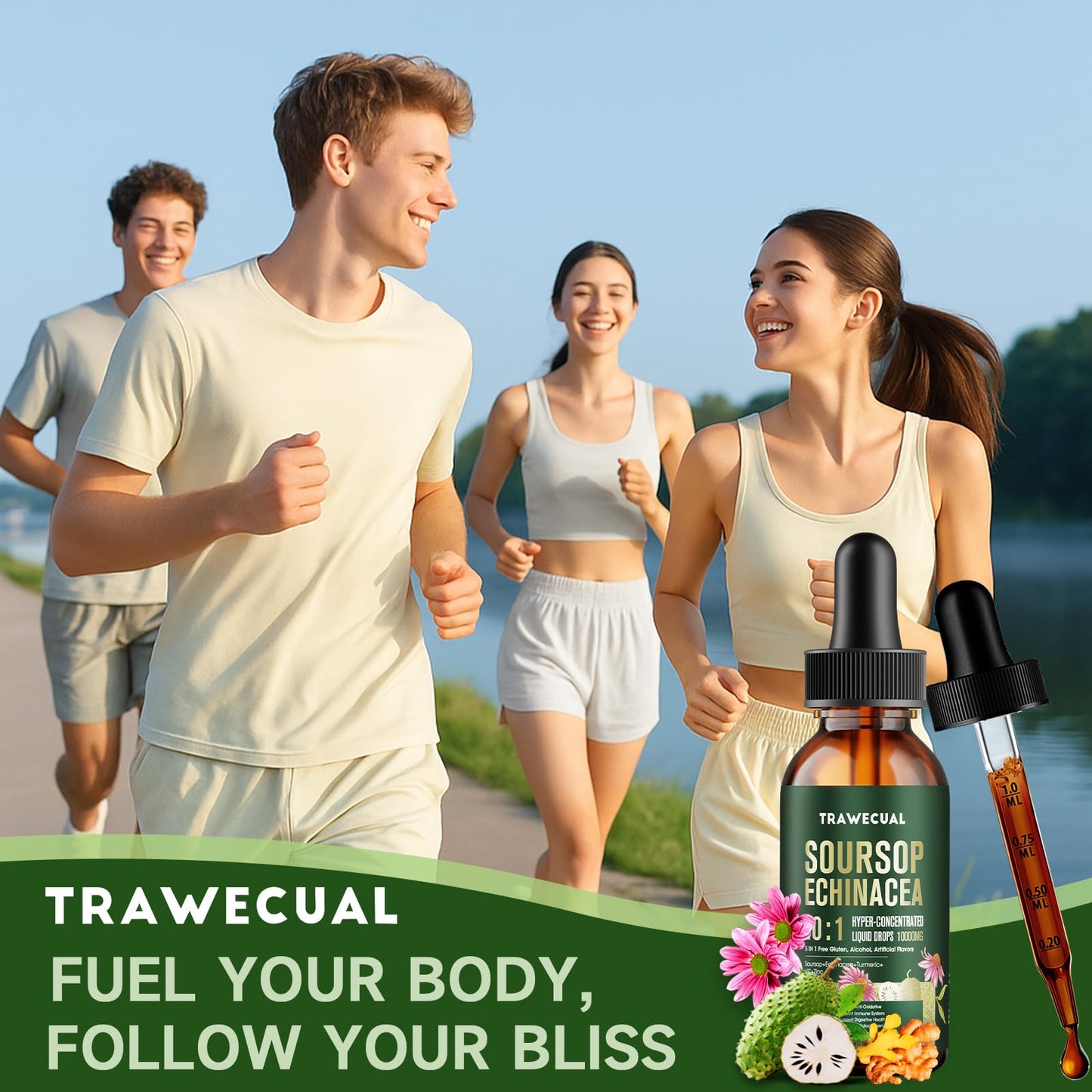 Soursop Graviola Liquid Drops 10:1 – Immune Support & Antioxidants