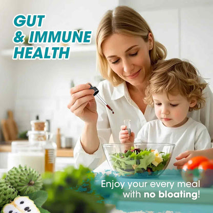 Soursop Graviola Liquid with Elderberry & Lion's Mane – Immune Support