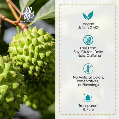 Soursop Graviola Liquid with Elderberry & Lion's Mane – Immune Support