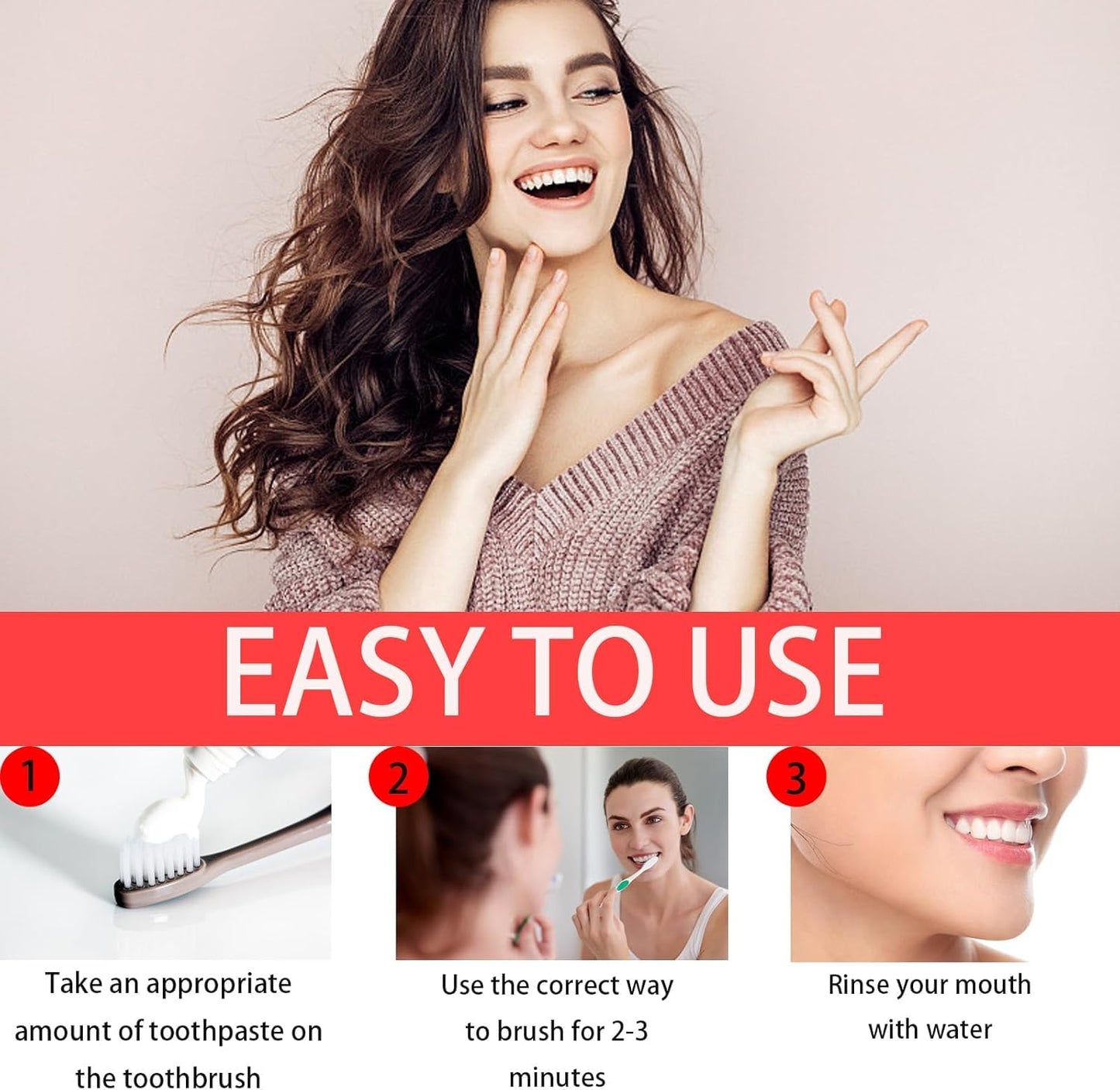 2-Pack SP-6 Probiotic Whitening Toothpaste – Enamel-Safe, Fluoride-Free, Double Mint