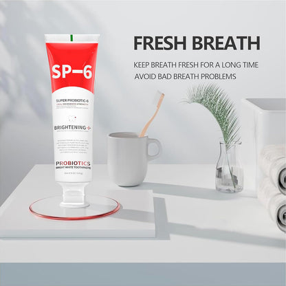 Sp-6 Probiotics Whitening Toothpaste - Ultra Whitening, 4.9oz