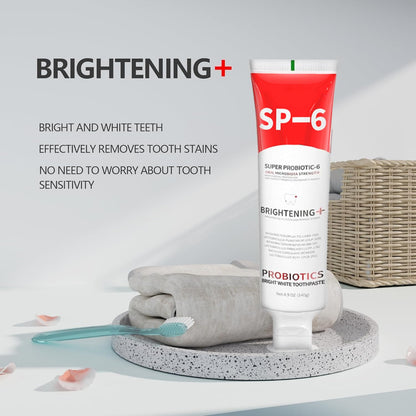 Sp-6 Probiotics Whitening Toothpaste - Ultra Whitening, 4.9oz
