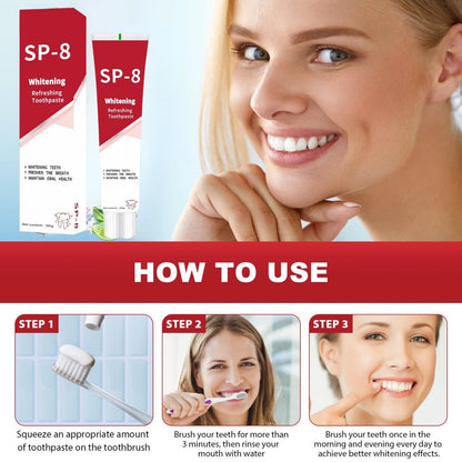 SP-8 Probiotic Toothpaste | SP8 Toothpaste – Fresh Breath & Deep Cleaning