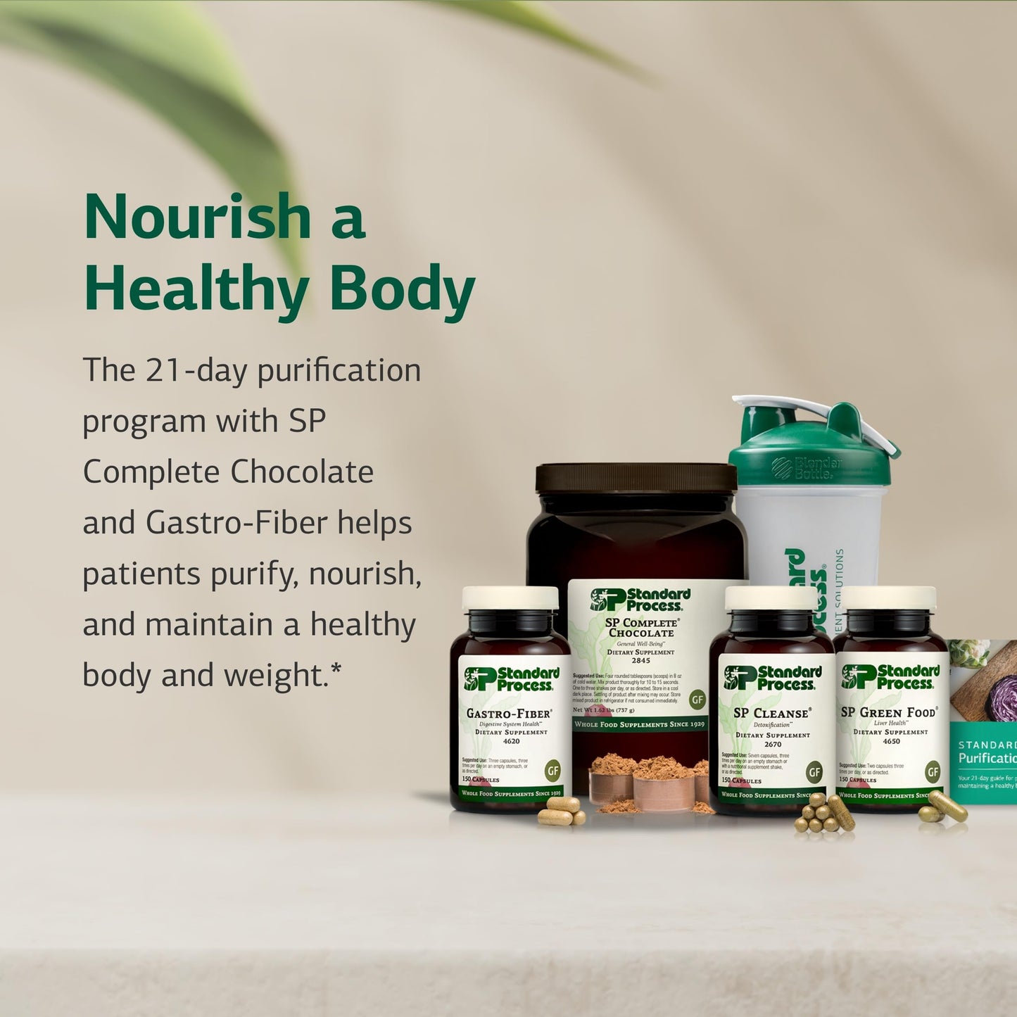 Standard Process Purification Kit – 21-Day Detox (Chocolate) – Vegetarian & Gluten-Free