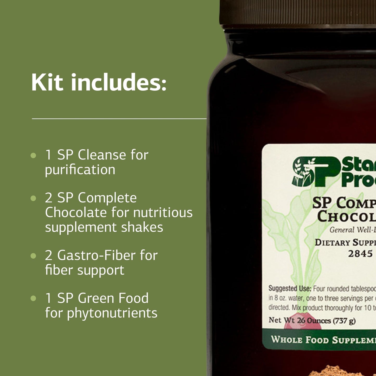Standard Process Purification Kit – 21-Day Detox (Chocolate) – Vegetarian & Gluten-Free