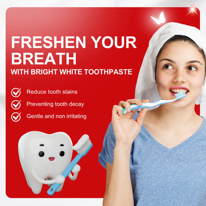 SP6 Toothpaste 3-Pack – Probiotic Whitening, Gum Health, Fluoride-Free, Mint 4.9 oz