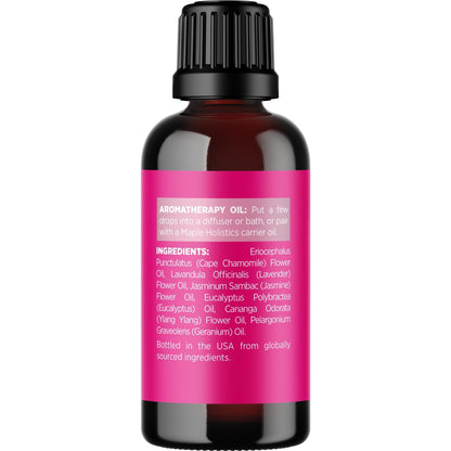 Floral Essential Oil Blend for Diffuser - Jasmine Chamomile & More | Pure Undiluted