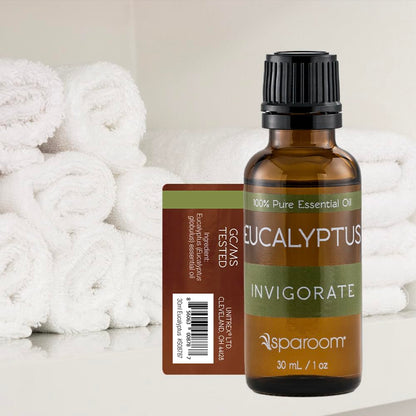 SpaRoom Aromatherapy Eucalyptus Essential Oil – Invigorate (100% Pure & Undiluted, 30 mL)