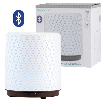SpaRoom Athena Bluetooth Aromatherapy Ultrasonic Diffuser for Large Rooms