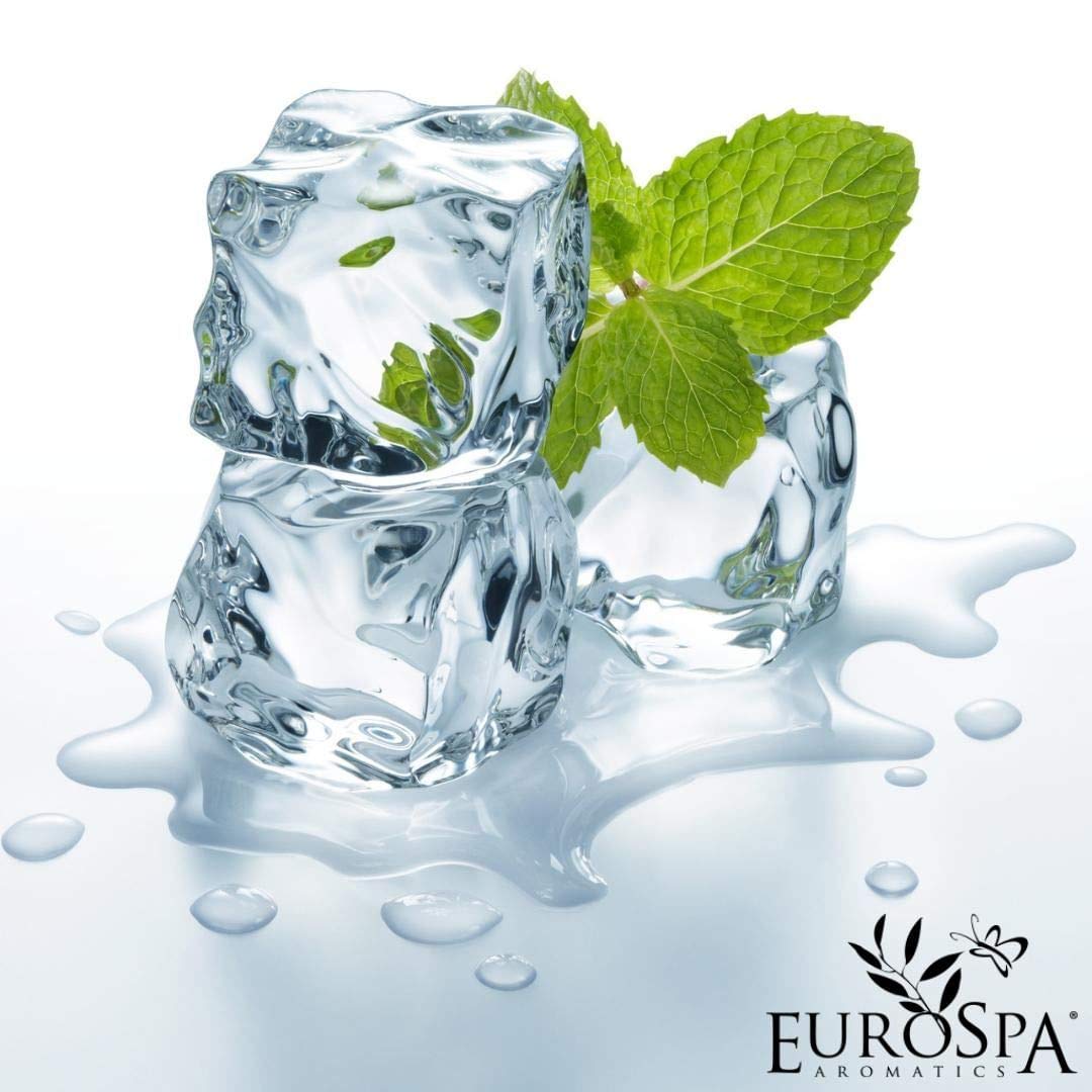 EuroSpa Aromatics Pure Eucalyptus Oil ShowerMist & Steam Room Spray – All-Natural, Menthol Infused, 8oz, 2 Pack
