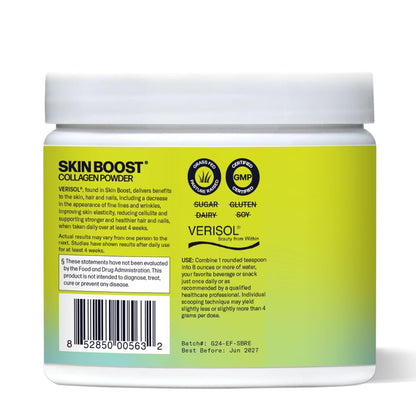 Sparkle Wellness VERISOL Collagen Peptides — Skin, Hair & Nails Support | 50-Serve Mixed Berry