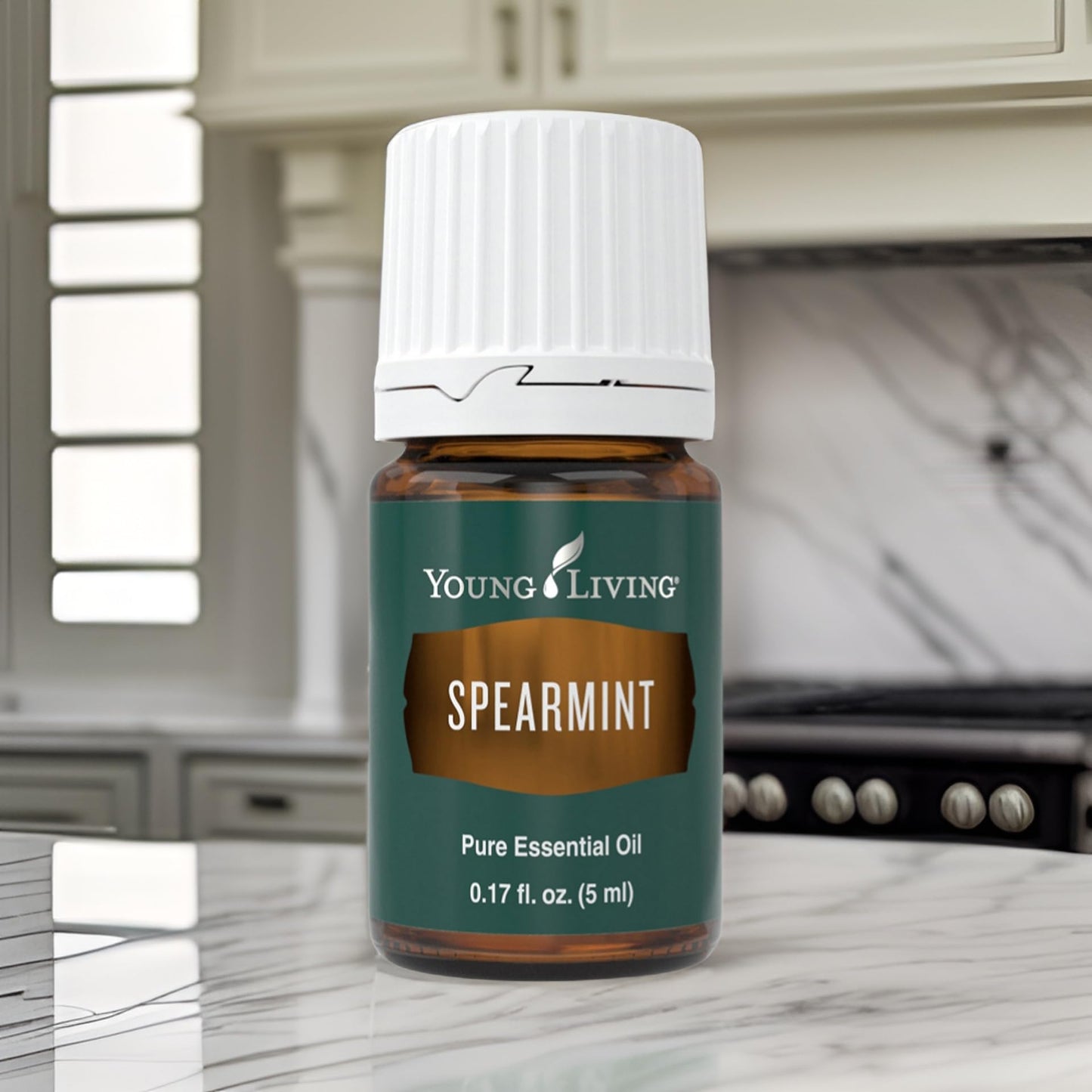 Spearmint Essential Oil 5ml by Young Living | Aromatic Comfort, Digestive and Wellness Support