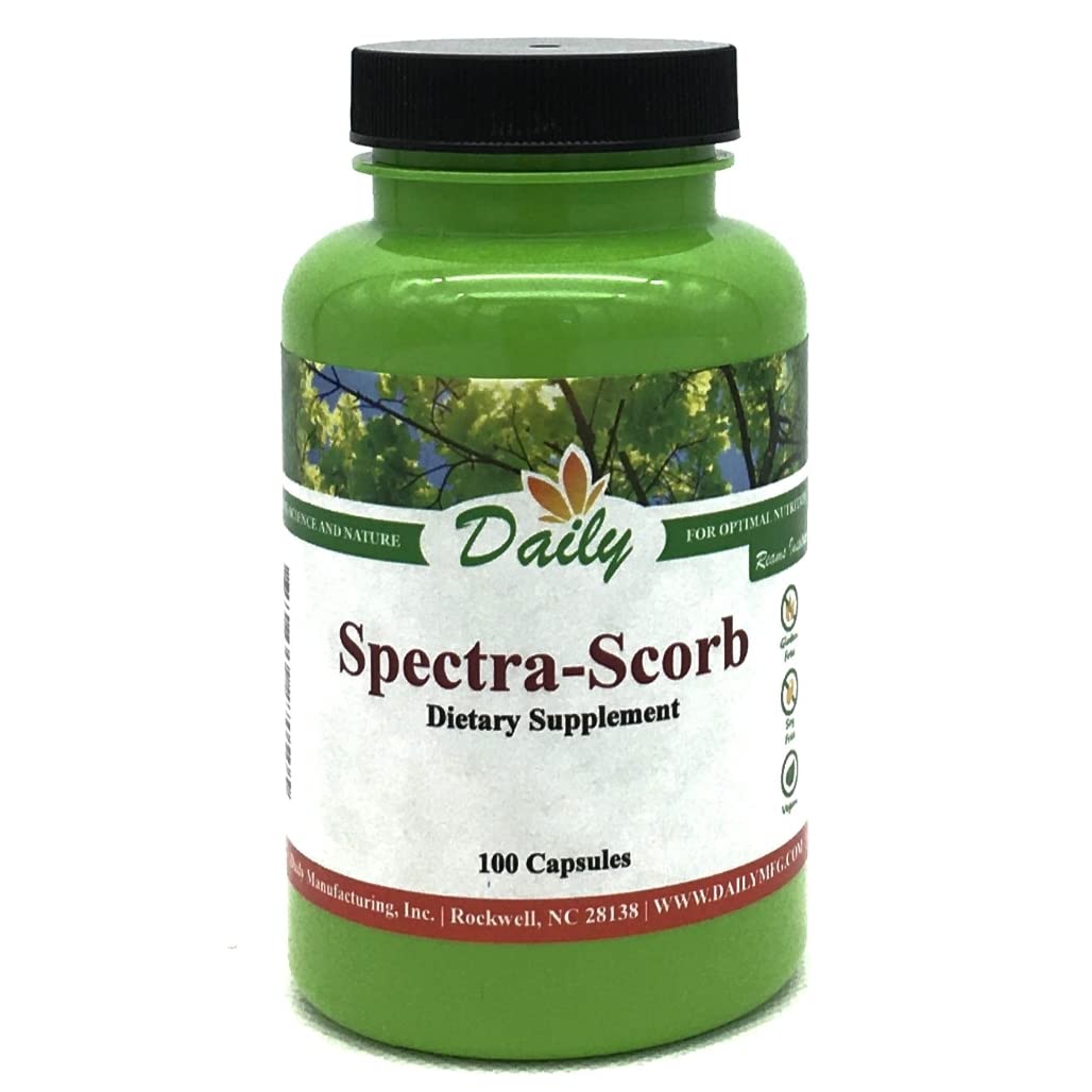 Spectra-Scorb Vitamin C from Mineral Ascorbates – Daily Manufacturing | 1,000 mg Vitamin C + Bioflavonoid Complex