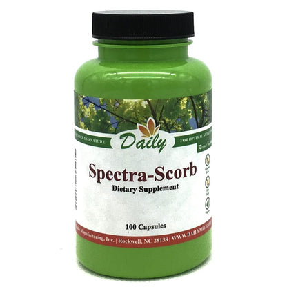 Spectra-Scorb Vitamin C from Mineral Ascorbates – Daily Manufacturing | 1,000 mg Vitamin C + Bioflavonoid Complex