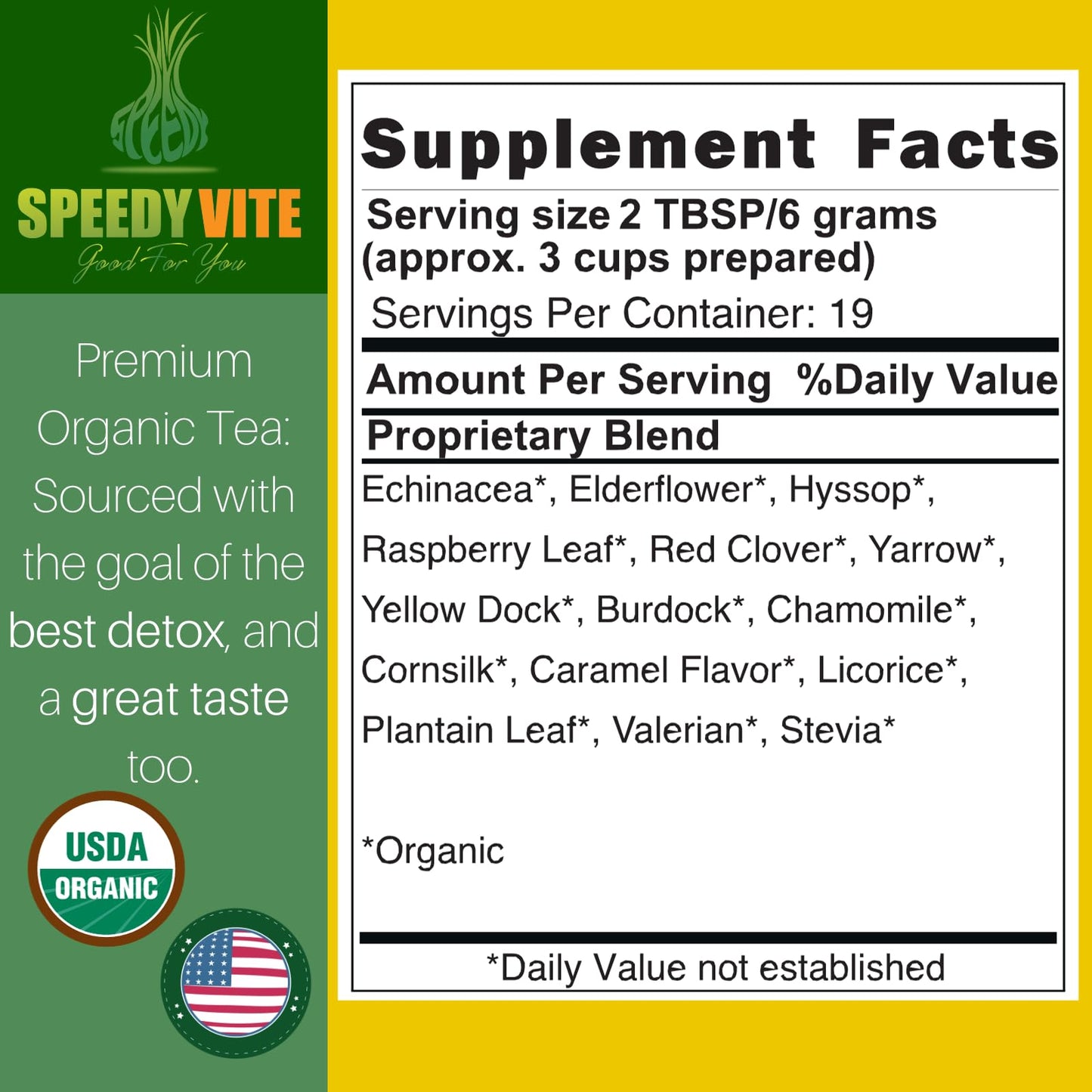 SpeedyVite® Blood Lifeboost Tea – Cleanses & Supports Natural Waste Removal*