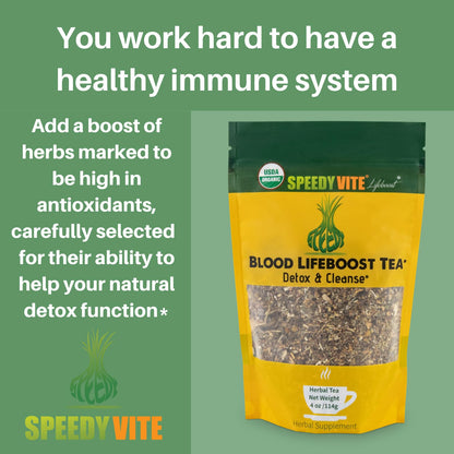 SpeedyVite® Blood Lifeboost Tea – Cleanses & Supports Natural Waste Removal*