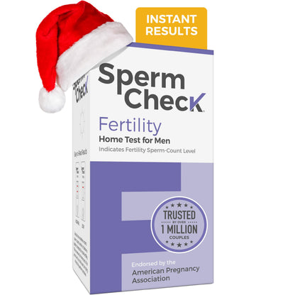SpermCheck Fertility Sperm Count Test - At-Home, Easy to Read, 98% Accurate