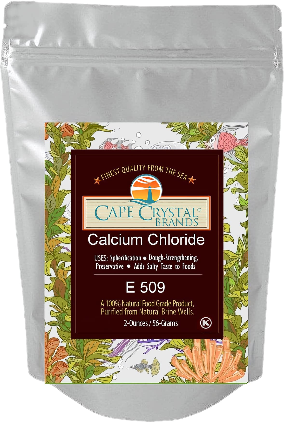 Cape Crystal Spherification Kit: Sodium Alginate & Calcium Chloride (4 oz)