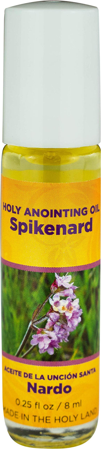 Spikenard Holy Land Anointing Oil — 1/4 oz Roller from Jerusalem | Israel Sourced, Biblical Oil