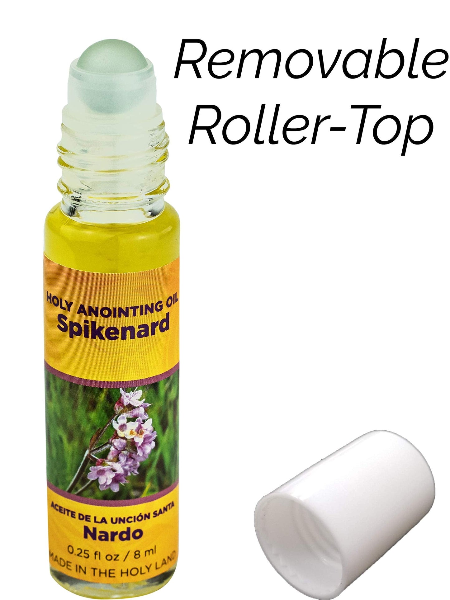 Spikenard Holy Land Anointing Oil — 1/4 oz Roller from Jerusalem | Israel Sourced, Biblical Oil