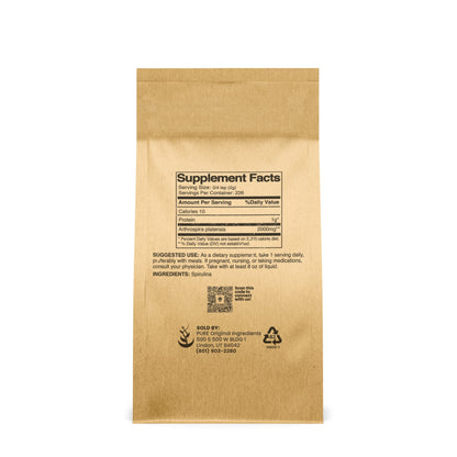 Pure Original Spirulina Powder (1 lb) - Phycocyanin Green Superfood