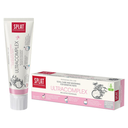 Splat Ultracomplex Toothpaste – Fluoride-Free Whitening for Sensitive Teeth | Splat Professional Series