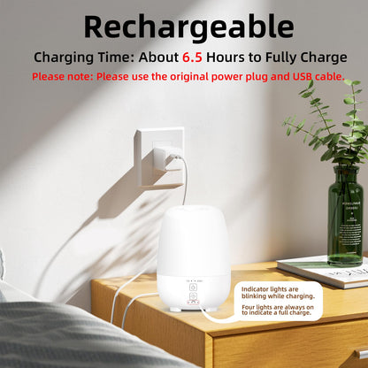 SPLITSKY 150ML Cordless Diffuser – 6000mAh Battery, 7h Run Time