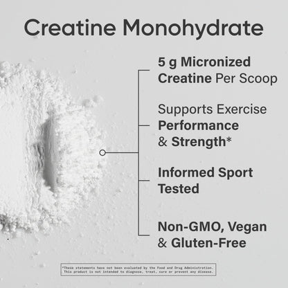 Sports Research Creatine Monohydrate – 5 g Micronized, 10.58 oz