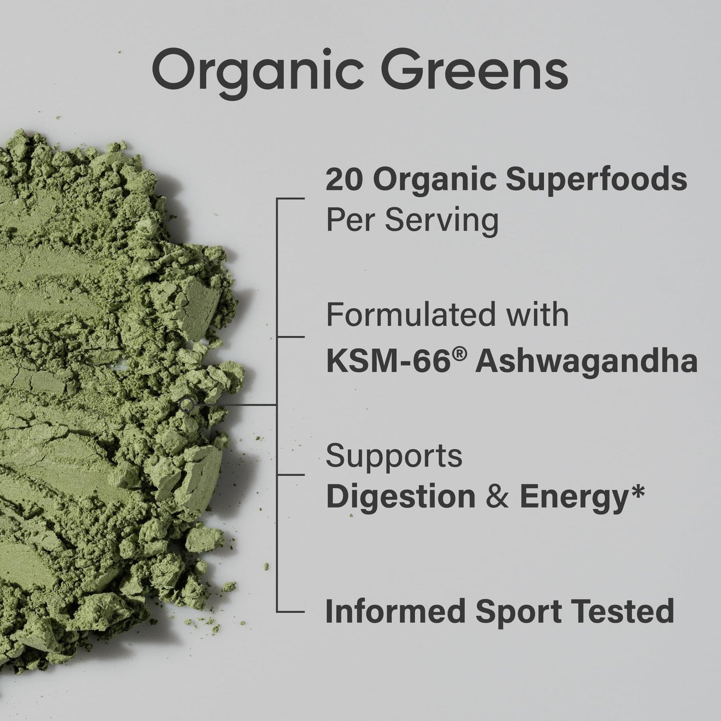 Sports Research Organic Pineapple Coconut Greens – Digestive Health, Natural Energy & Mood Support*, 20 Servings