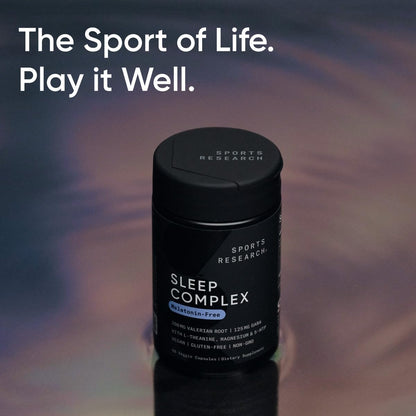 Sports Research Sleep Complex – Melatonin-Free Vegan Capsules (30 Servings)